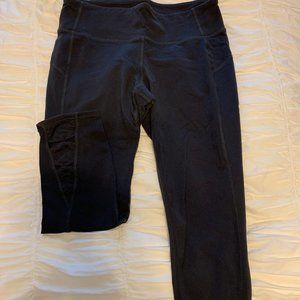 Gray Athleta Cropped  Leggings